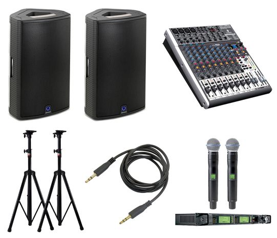 2000 Watt Sound System Package