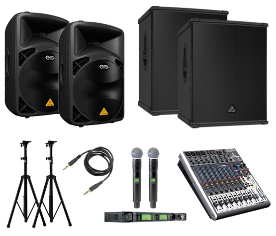 5000 Watt Sound System Package